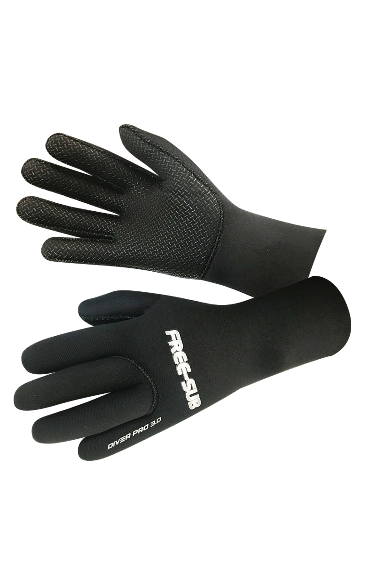Free-Sub Diver Pro 3mm Black (Siyah) Neopren Dalış Eldiveni