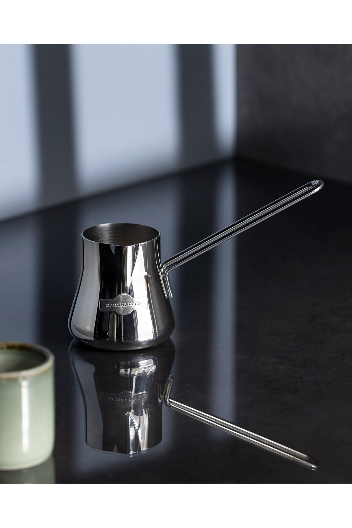 Madame Coco Morlanne Cezve - Çelik - 255 ML