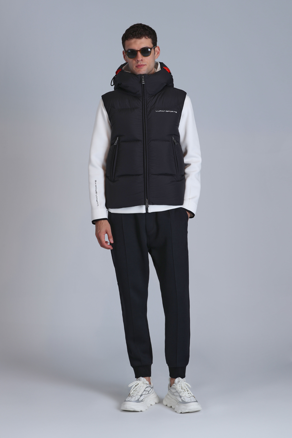 Lufian-Emir Goose Feather Men's Vest Black 2