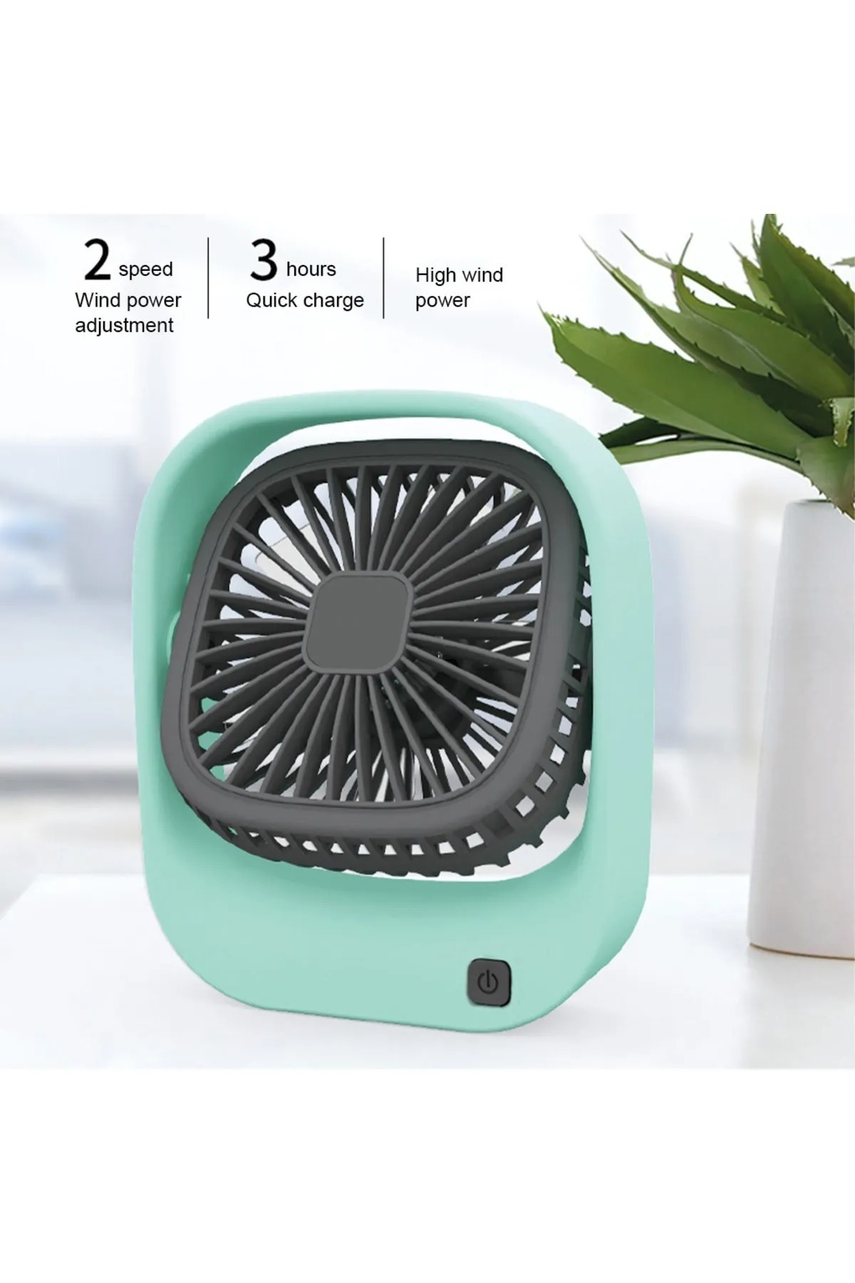 EN SİGA Masaüstü Ve Araç için 3 Kademeli Kontrollü Pervaneli ve Şarjlı