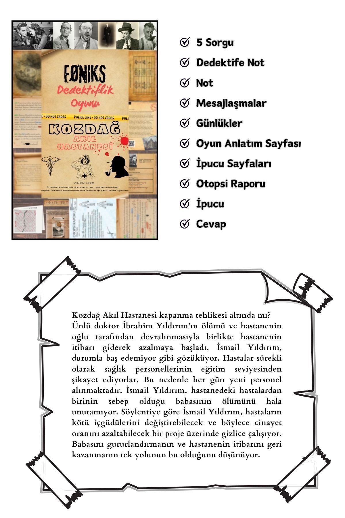 Suçlu Kim-Detective Crime Solving-intelligence and Attention Developer-detective Game-mystery-puzzle-box Games-crime 4
