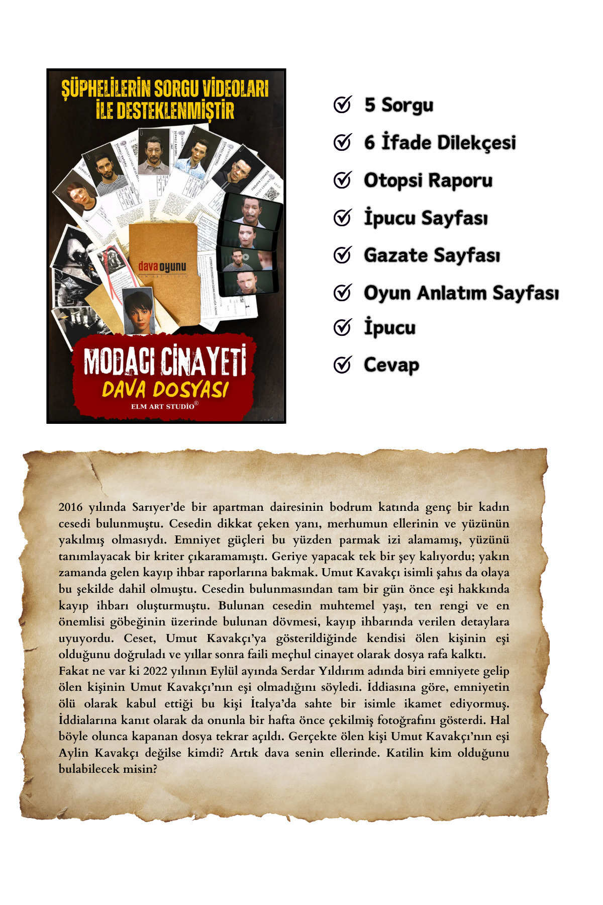 Suçlu Kim Dedektiflik Oyunu-cinayet Bulma Oyunu-suçluyu Bulma-dedektif Oyunu-gizem Bulmaca fotoğrafı 7 (önizleme)