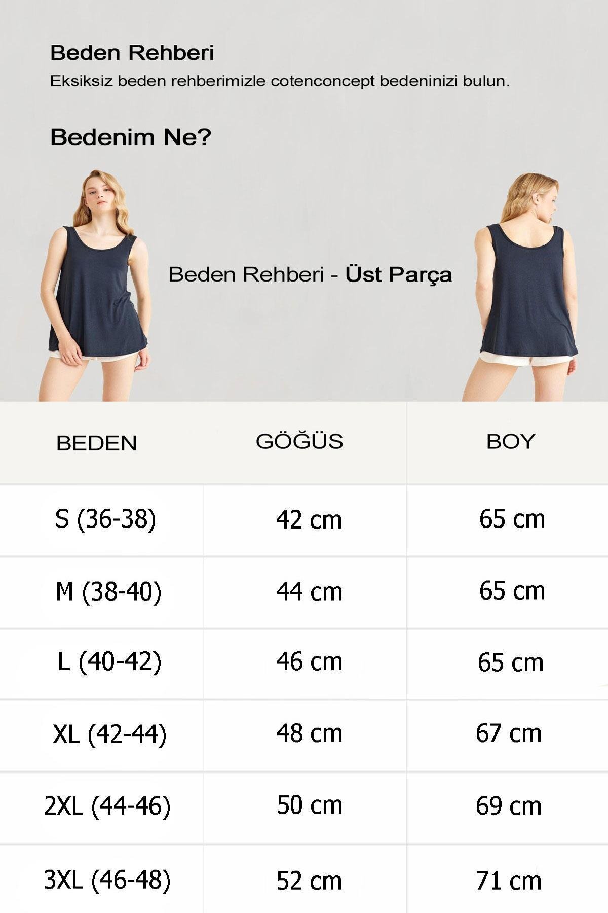 COTENCONCEPT-Μπλουζάκι 3 τεμαχίων A-Line Plus Size Βαμβακερό λουράκι 5