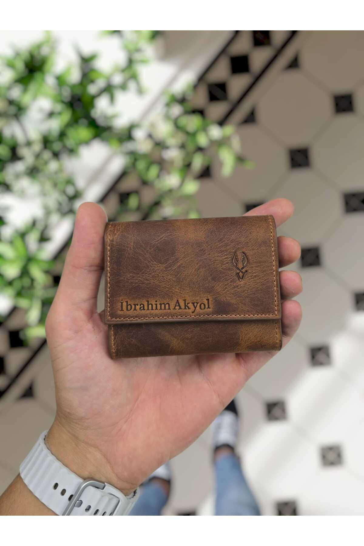 Visso leather VİSSO 660 TABACCO  MATRİX HAKİKİ DERİ AKORDEON DERİ KREDİ KARTLIK BAY BAYAN DERİ CÜZDAN ÇANTA