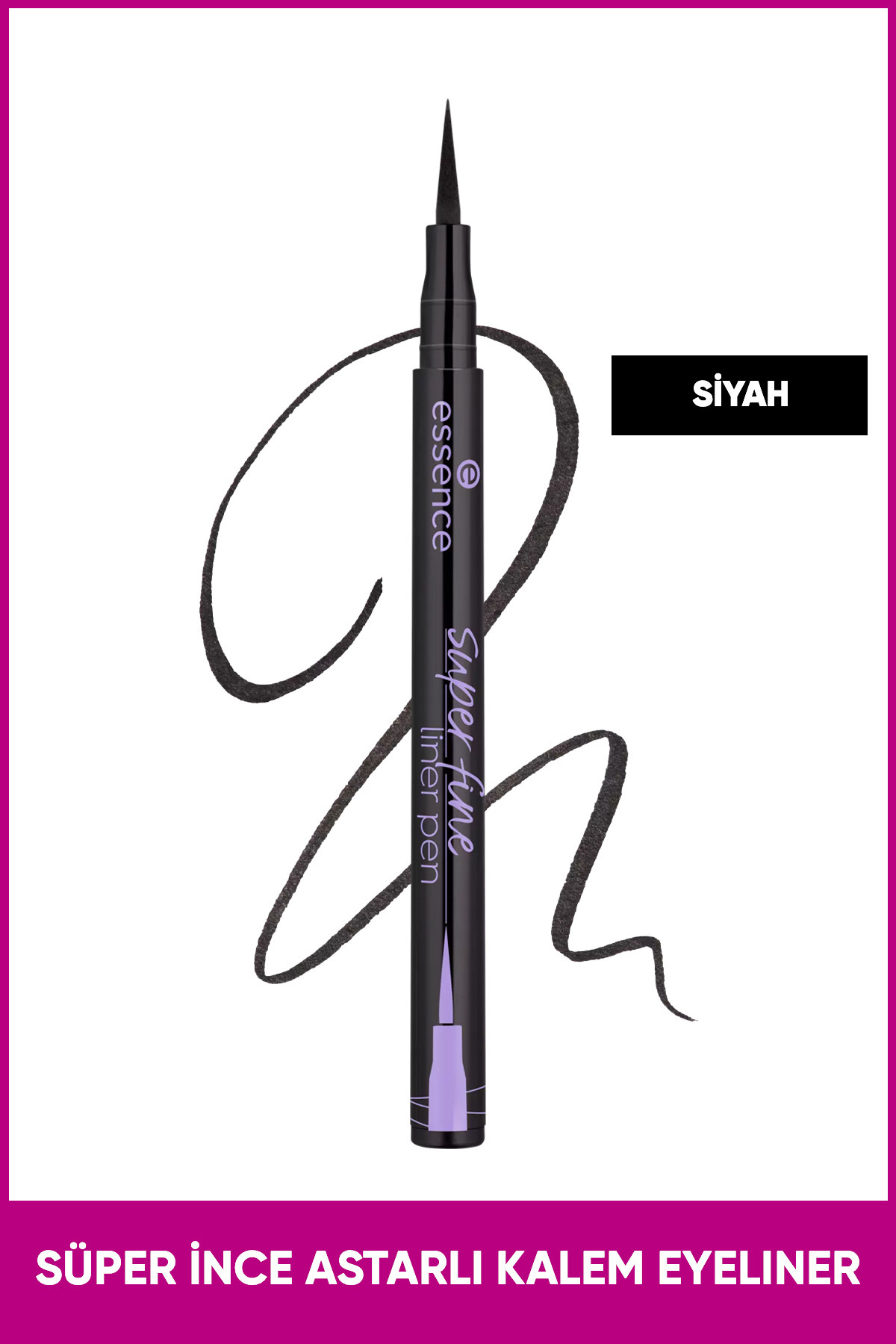 Essence-Super Fine Eyeliner Pen, 01 1