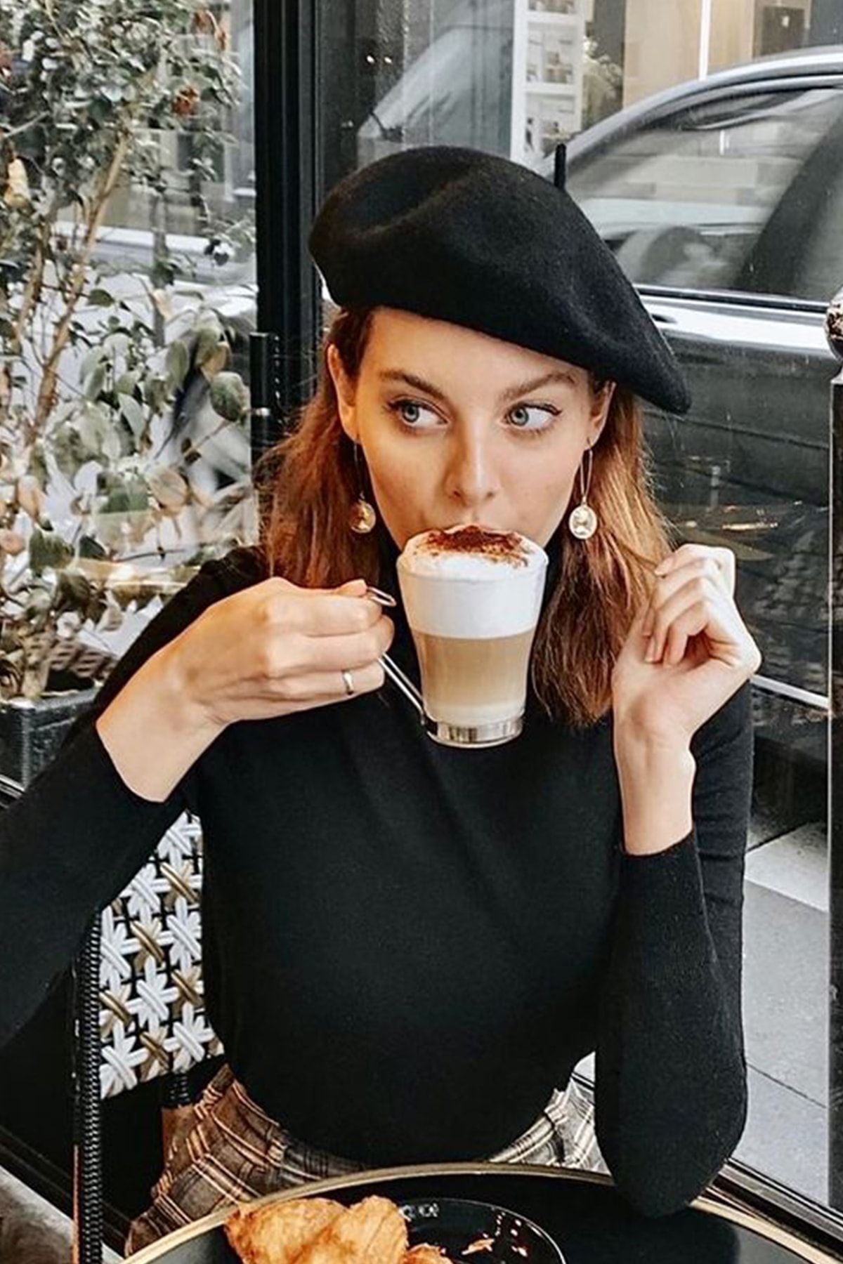 Ritagarcia  Fransız Keçe Siyah Ressam Bere - Görsel 8