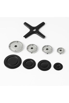 COOK-LAB 8 Parça Setüstü Ankastre Ocak Bek Takımı (PROFİLO-BOSCH-SİEMENS UYUM...