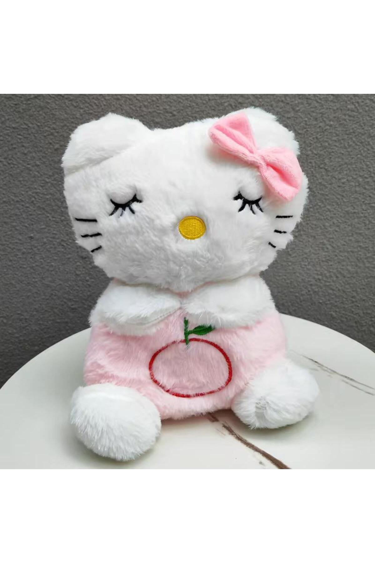 onestophub Uyku Arkadaşı Hello Kitty Nefes Alan Peluş Ayı Müzikli Işıklı Ritmik Solunum Hareketli Peluş Oyuncak fotoğrafı 3 (önizleme)