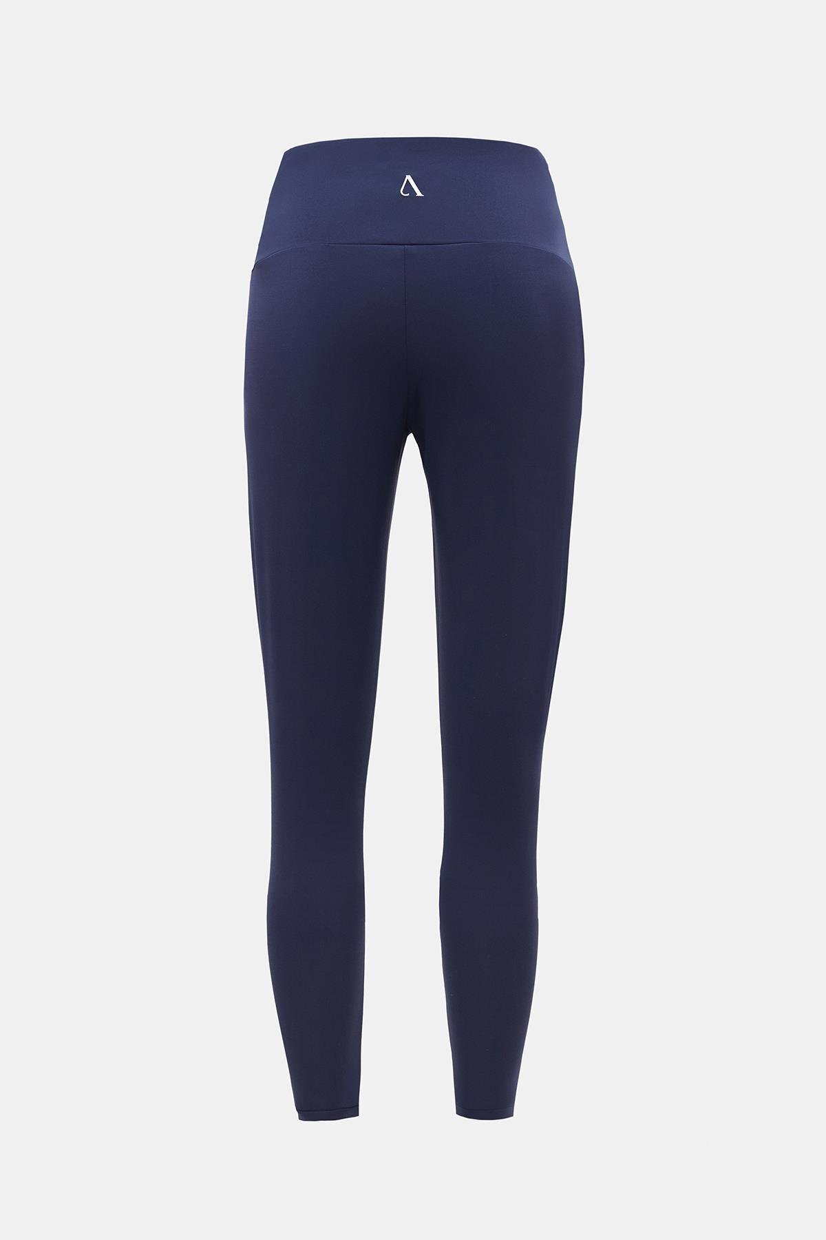 Amarelle-Sportive Navy Blue Light Touch Long Recovery Sports Tights 8