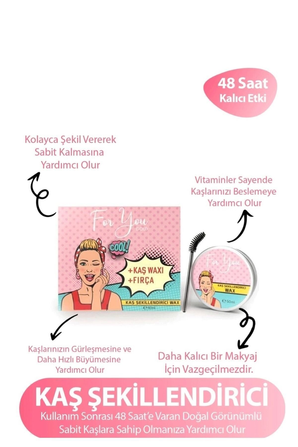 Besleyici Kaş Şekillendirici& Sabitleyici Wax (EYEBROWN SHAPER WAX) 50 ml — مشکی kwax — تصویر 4 از 6