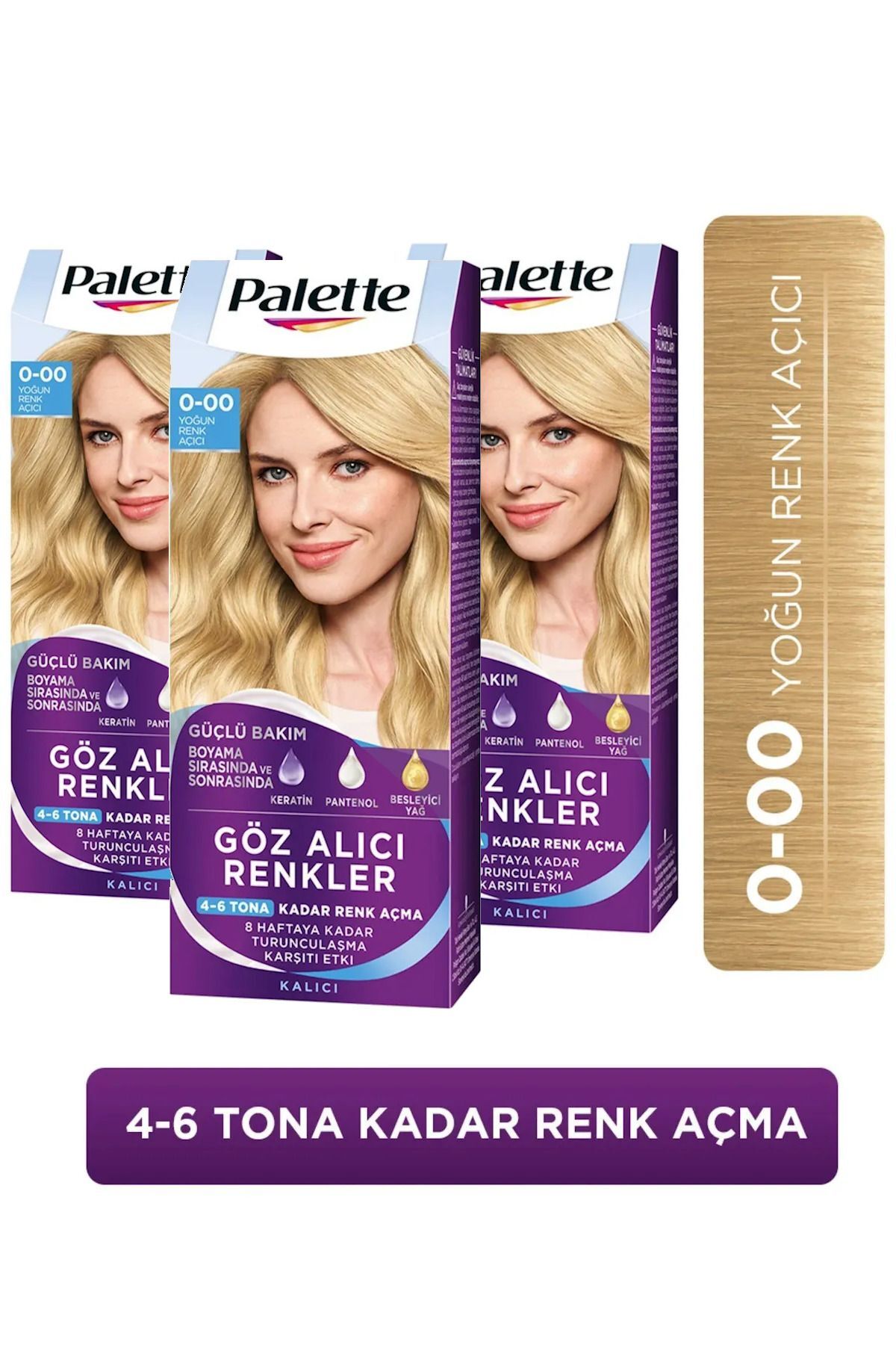 رنگ مو پلت PALETTEYOGUNRENKACICIX3
