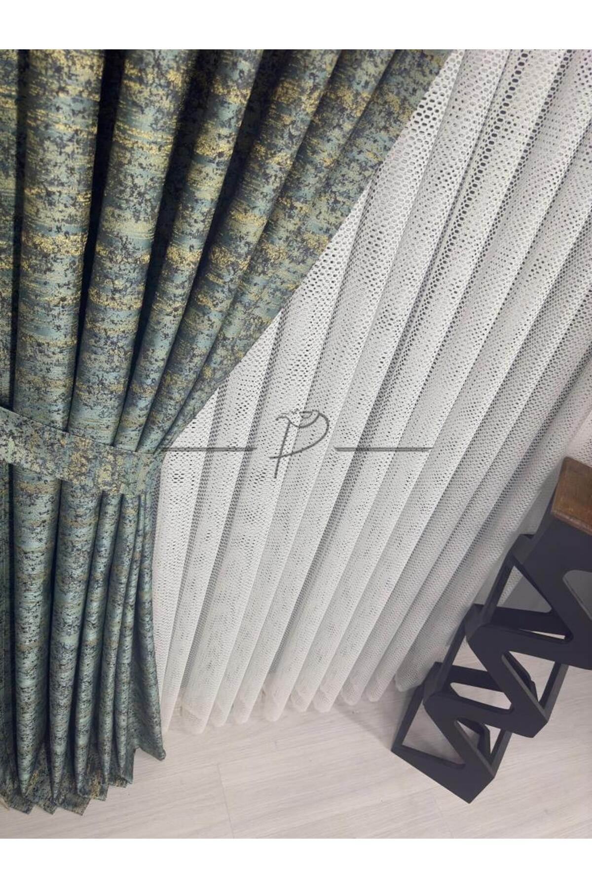 Taç-Dipro Patterned Jacquard Wallet - Background Curtain Crown, Self Patterned 2