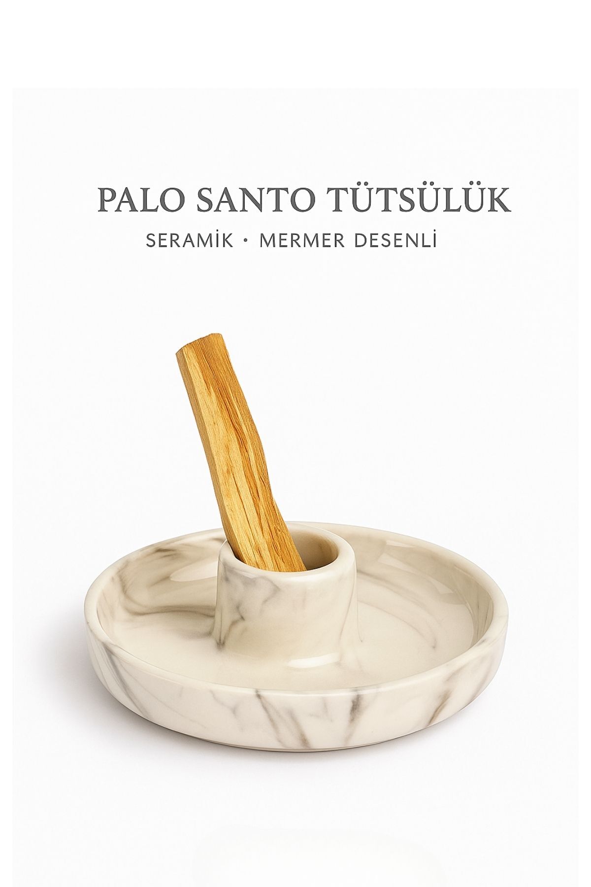 Palo Santo Ceramic Incense Holder