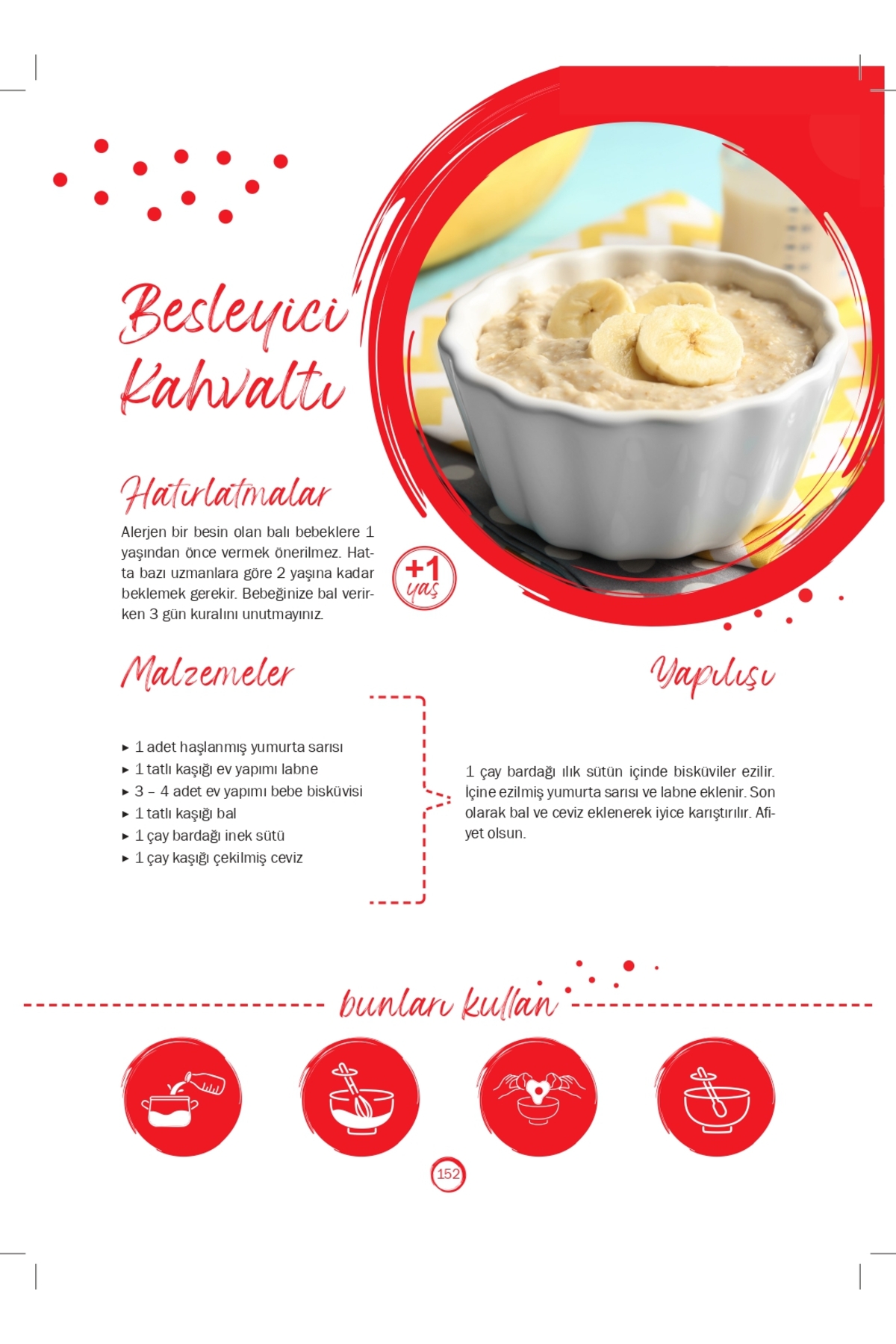 Çılgın Zeka 2’li Bebek Yemek Kitabı Seti Bebek Ek Gıda Tarif Kitabı Seti fotoğrafı 7 (önizleme)