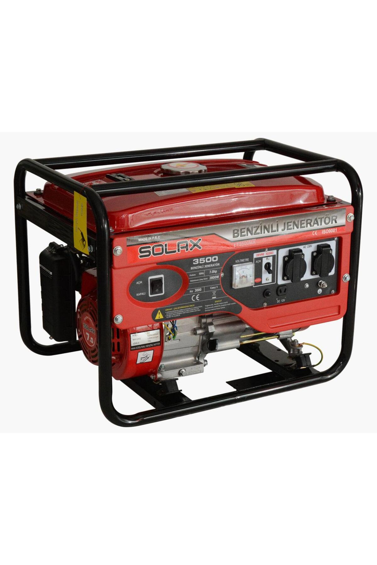 Solax Lt-3500mx Monofaze Benzinli İpli Jeneratör 3.5 Kva - Fiyatı