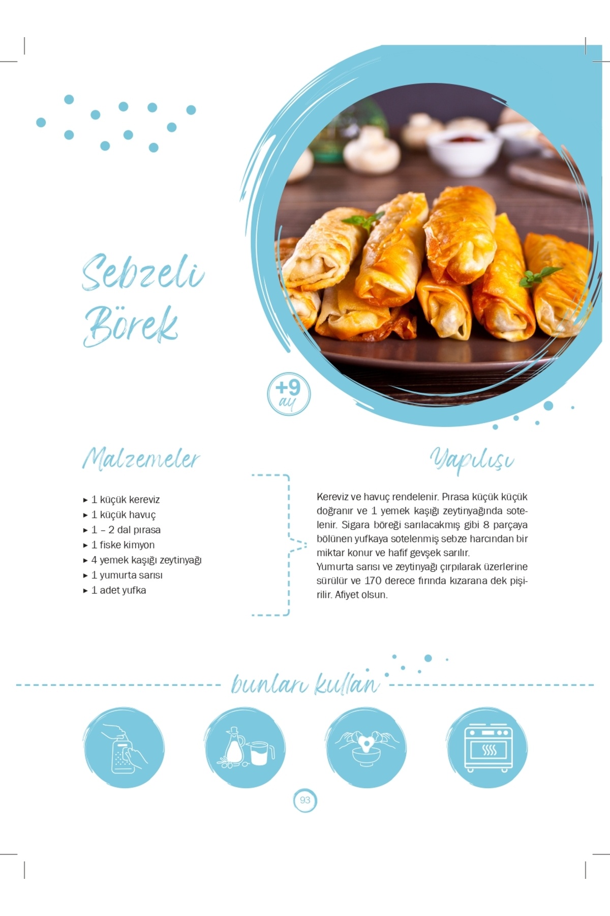 Çılgın Zeka 2’li Bebek Yemek Kitabı Seti Bebek Ek Gıda Tarif Kitabı Seti fotoğrafı 5 (önizleme)