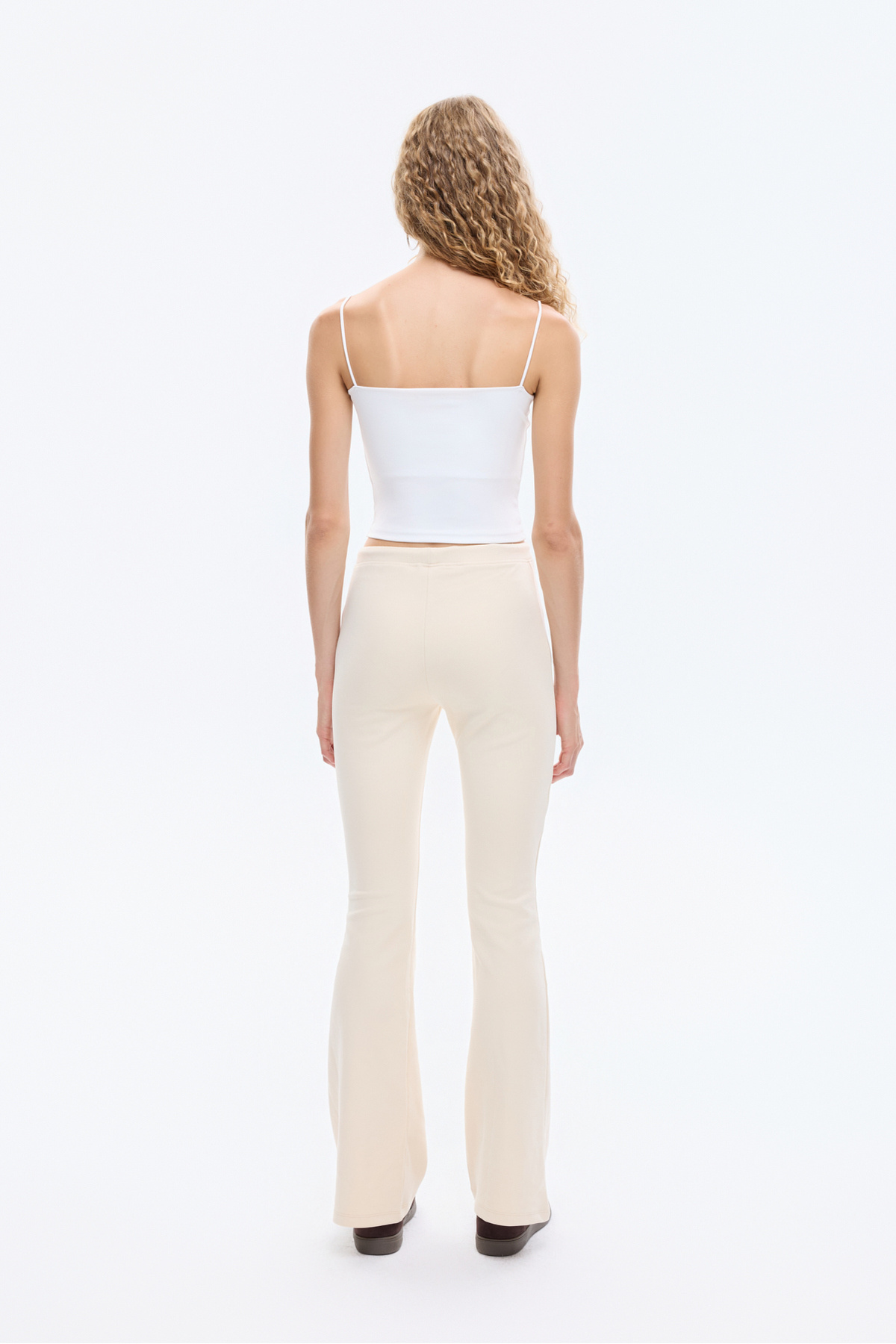 Quzu-Κρεμαστό με σχοινί Basic Crop Singlet Ecru 5
