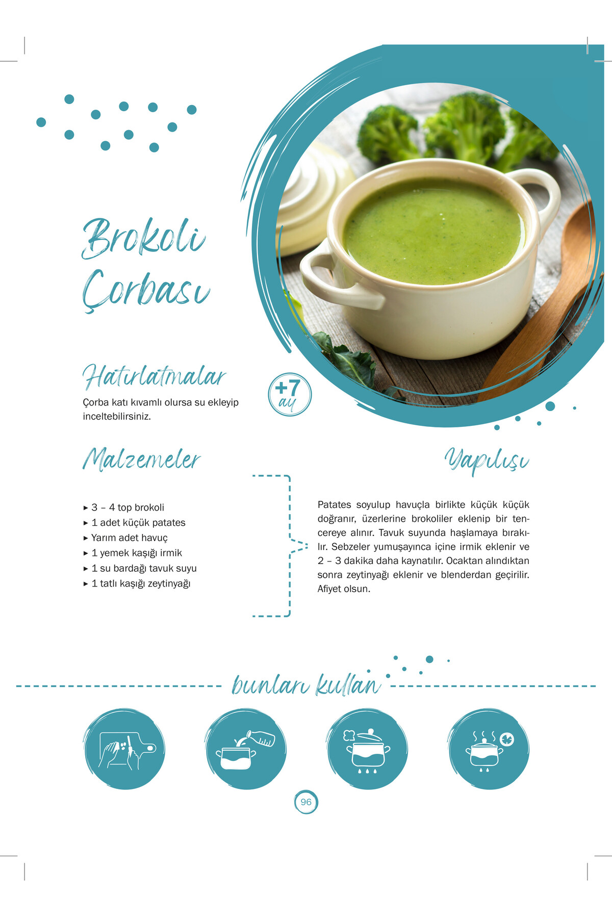 Çılgın Zeka 2’li Bebek Yemek Kitabı Seti Bebek Ek Gıda Tarif Kitabı Seti fotoğrafı 3 (önizleme)