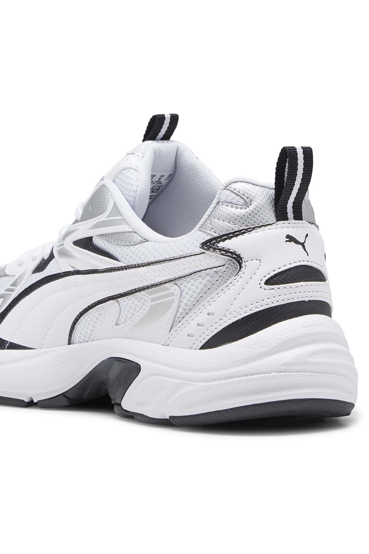 Puma Milenio Tech_ 402623 Unisex Koşu Ayakkabısı BEYAZ-SİYAH görsel 8