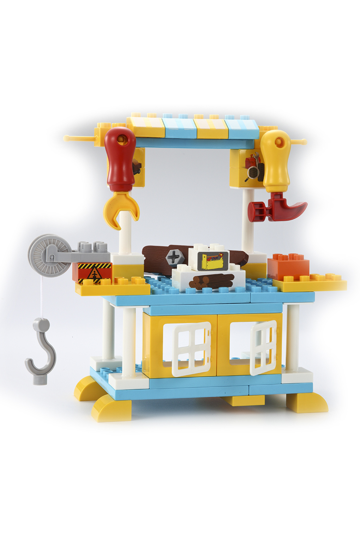 مجموعه ۷۷ تکه اسباببازی مهندسی کودکان شور