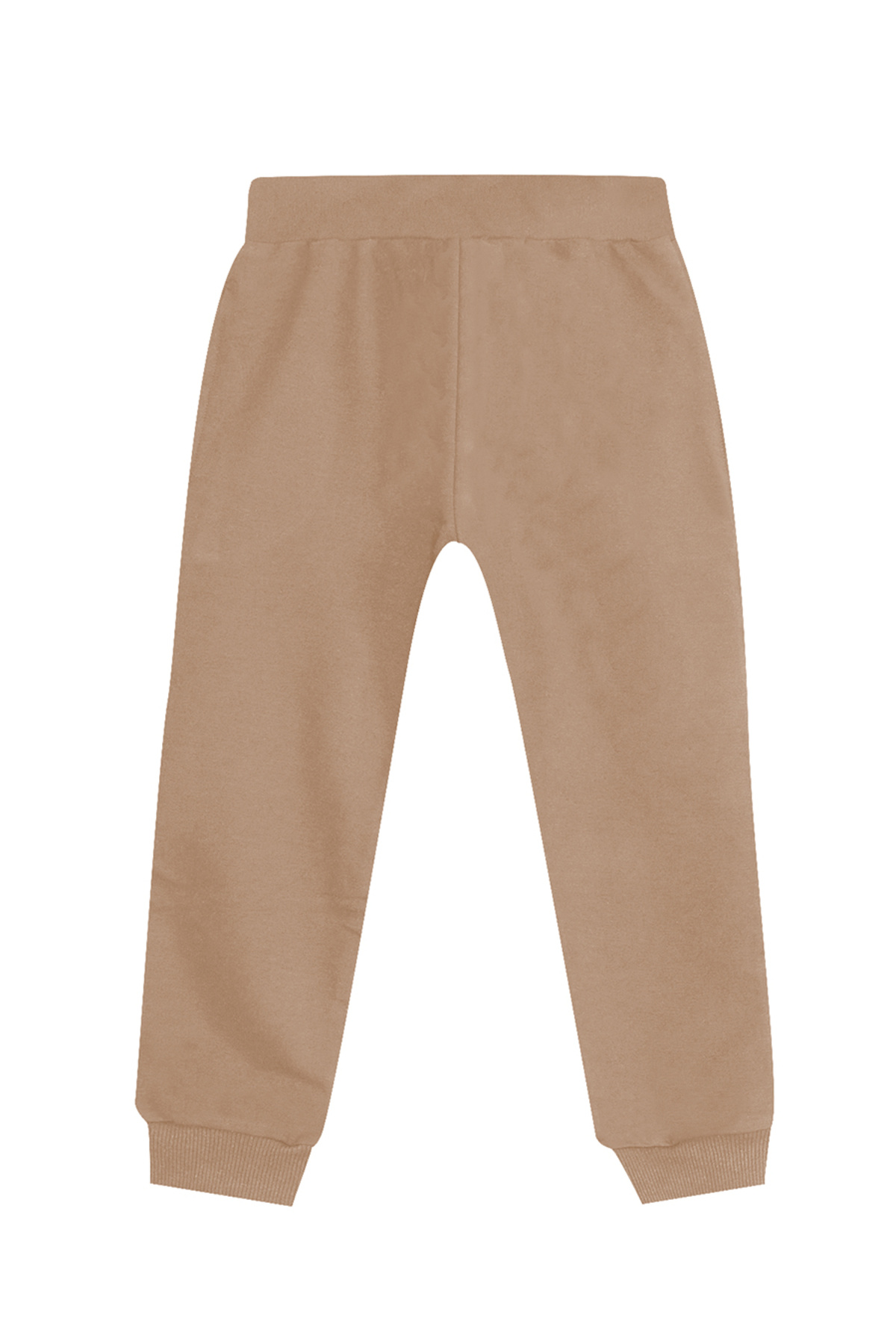 Denokids-Beige Basic-Jogginghose für Unisex-Mädchen und Jungen 4