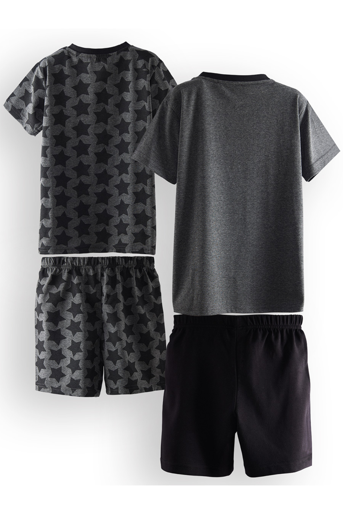 Denokids-Starry Dino Jungen-Pyjama-Set mit 2 Stück 4
