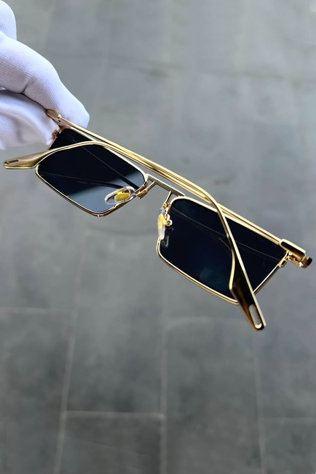 Roger Bacon  Erkek Güneş Gözlük Minyon & Metal Çerçeve - Görsel 5