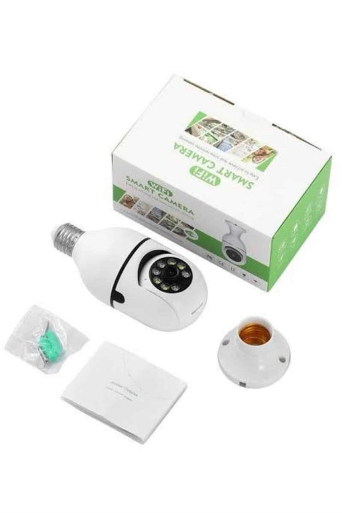 Bİ DÜNYA SHP Ev Kamerası Wifi Kamerası Gece Görüşlü Akıllı Ampül Kamera