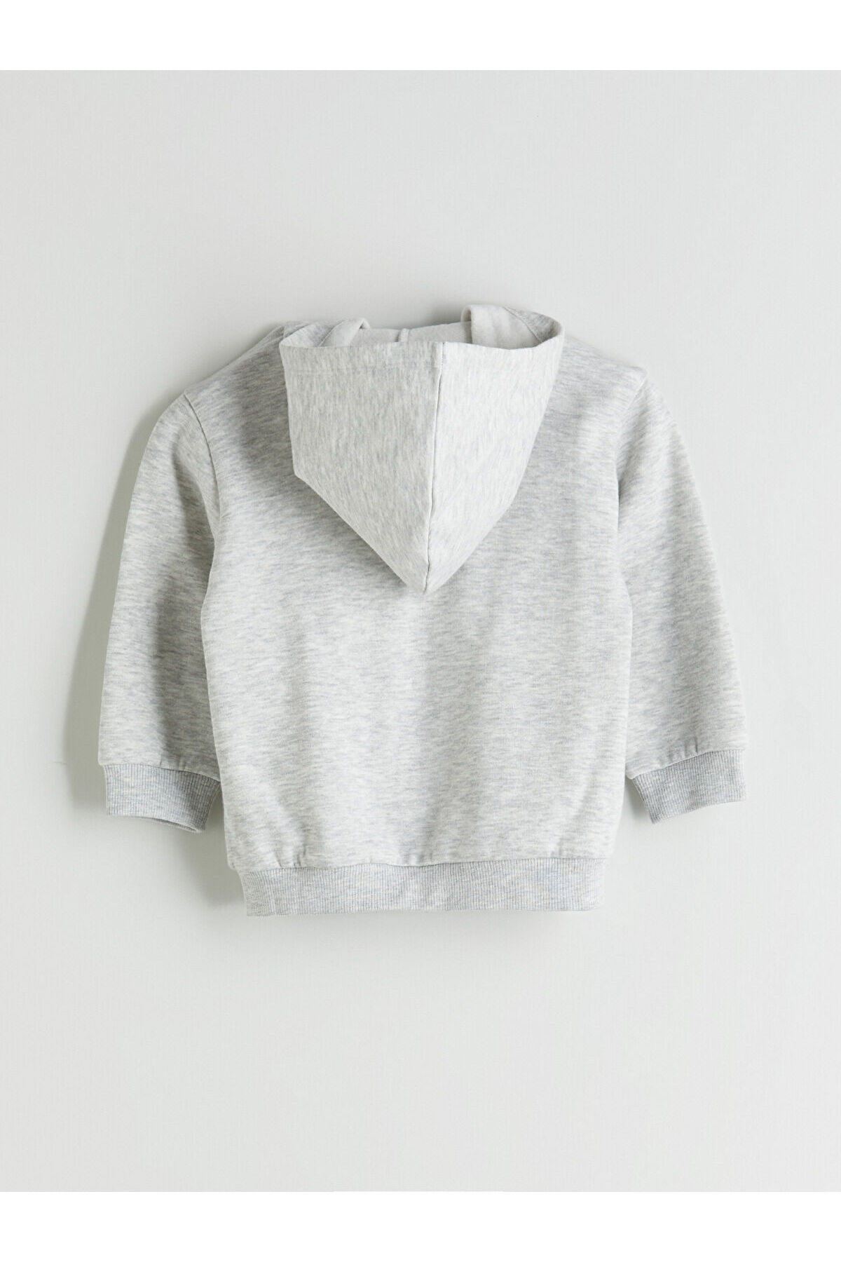 LC Waikiki Kapüşonlu Uzun Kollu Kız Bebek Fermuarlı Sweatshirt (W5) fotoğrafı 6 (önizleme)