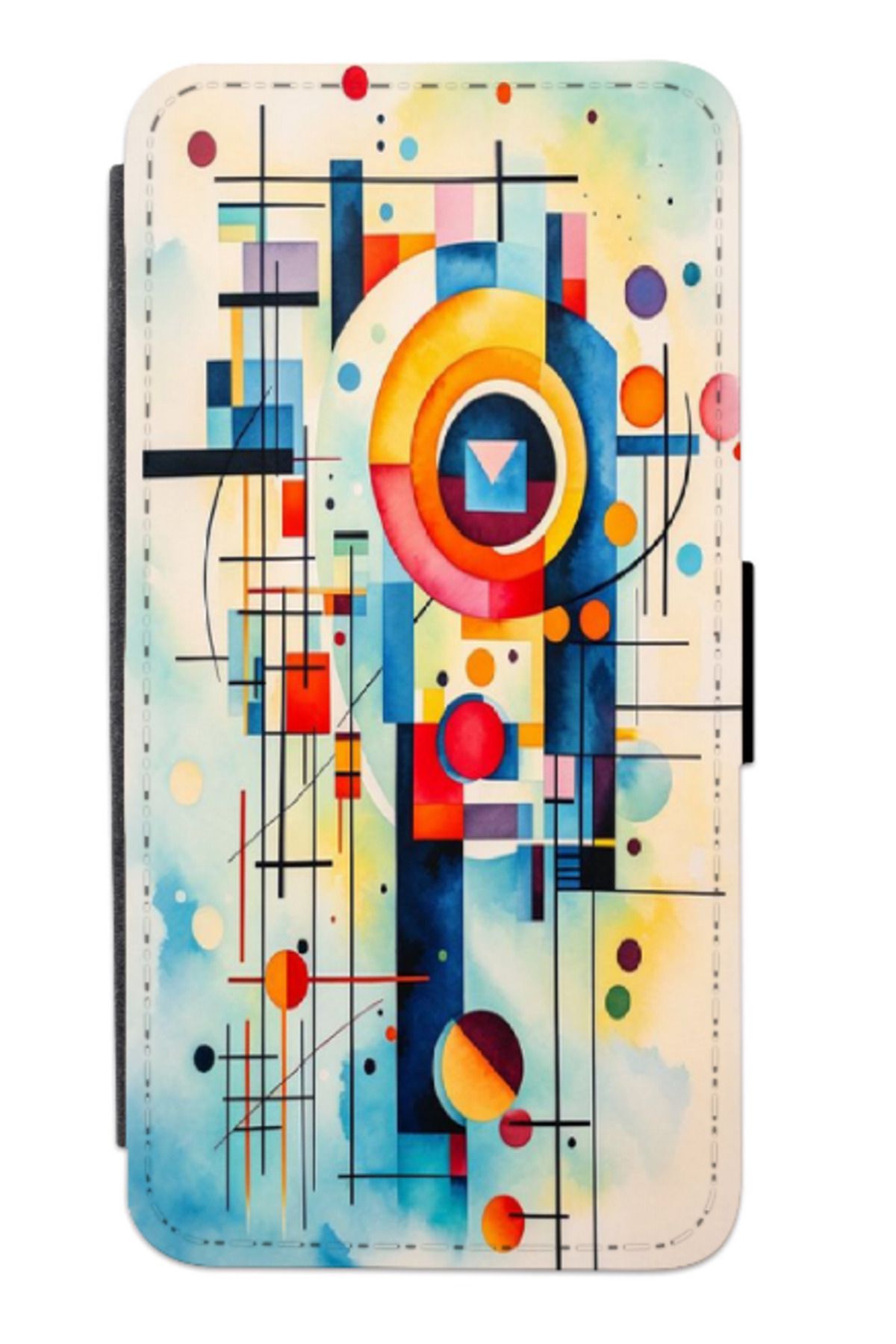 Atlas-Personalized Apple iPhone 14 book case, Rainbow Bricks, multicolor, S2D1M162 1