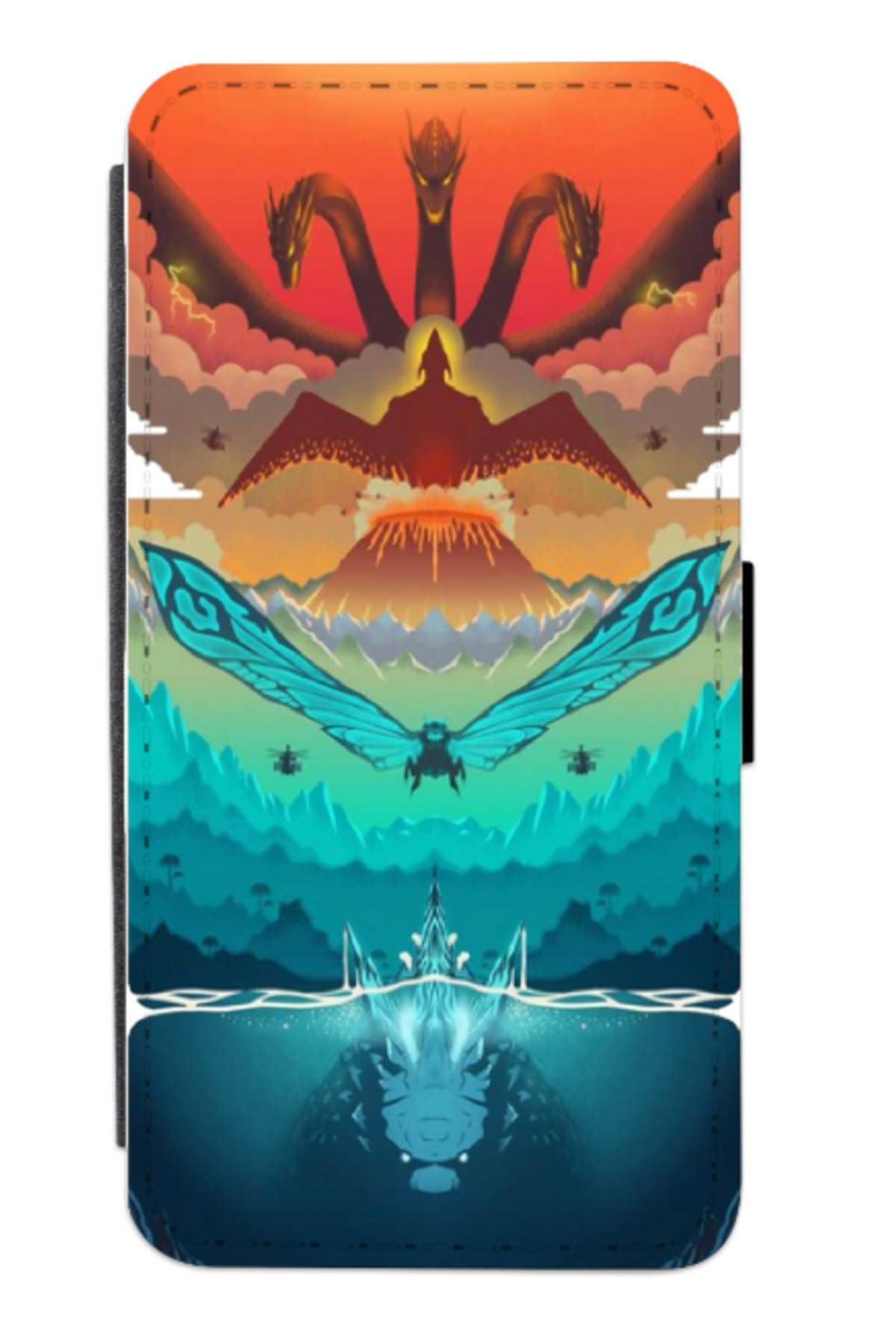 Atlas-Husa personalizata tip carte Samsung Galaxy S8 Plus, Godzilla #8, multicolor, S2D1M399 1