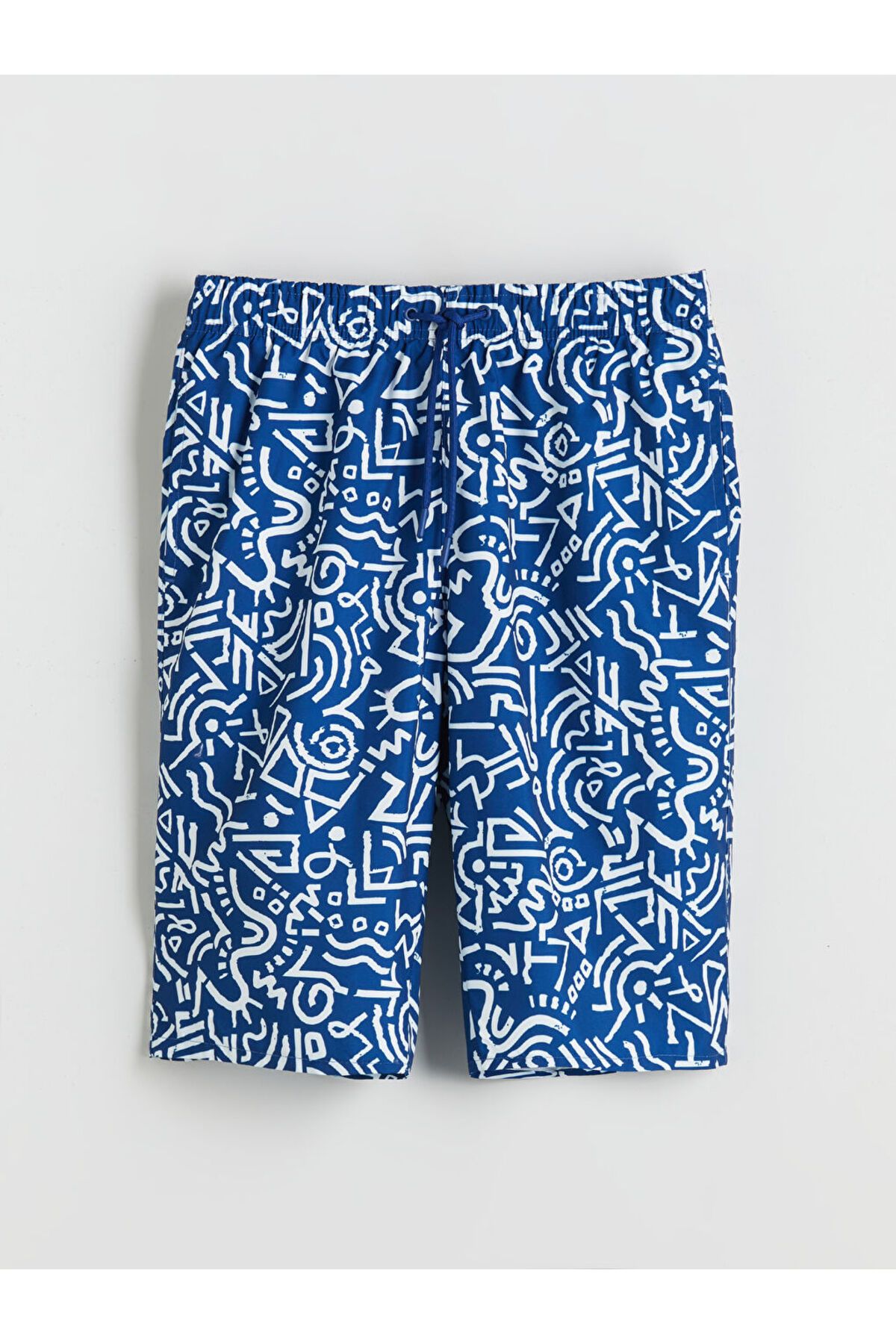LC Waikiki-Create Your Style from Uzg Store |   Men's Knee Length Patterned Swim Shorts 1