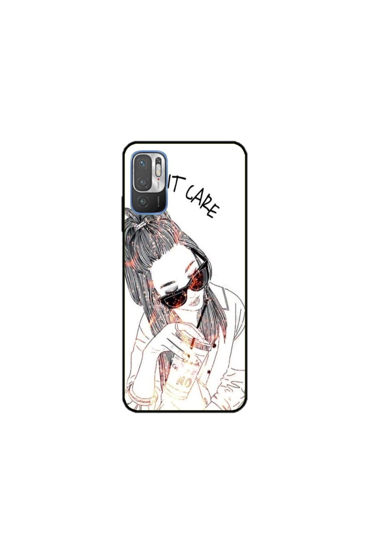 Atlas-Personalized Case and Silicone Film for OPPO A57s, I don't care, multicolor, S1D1M0320 1