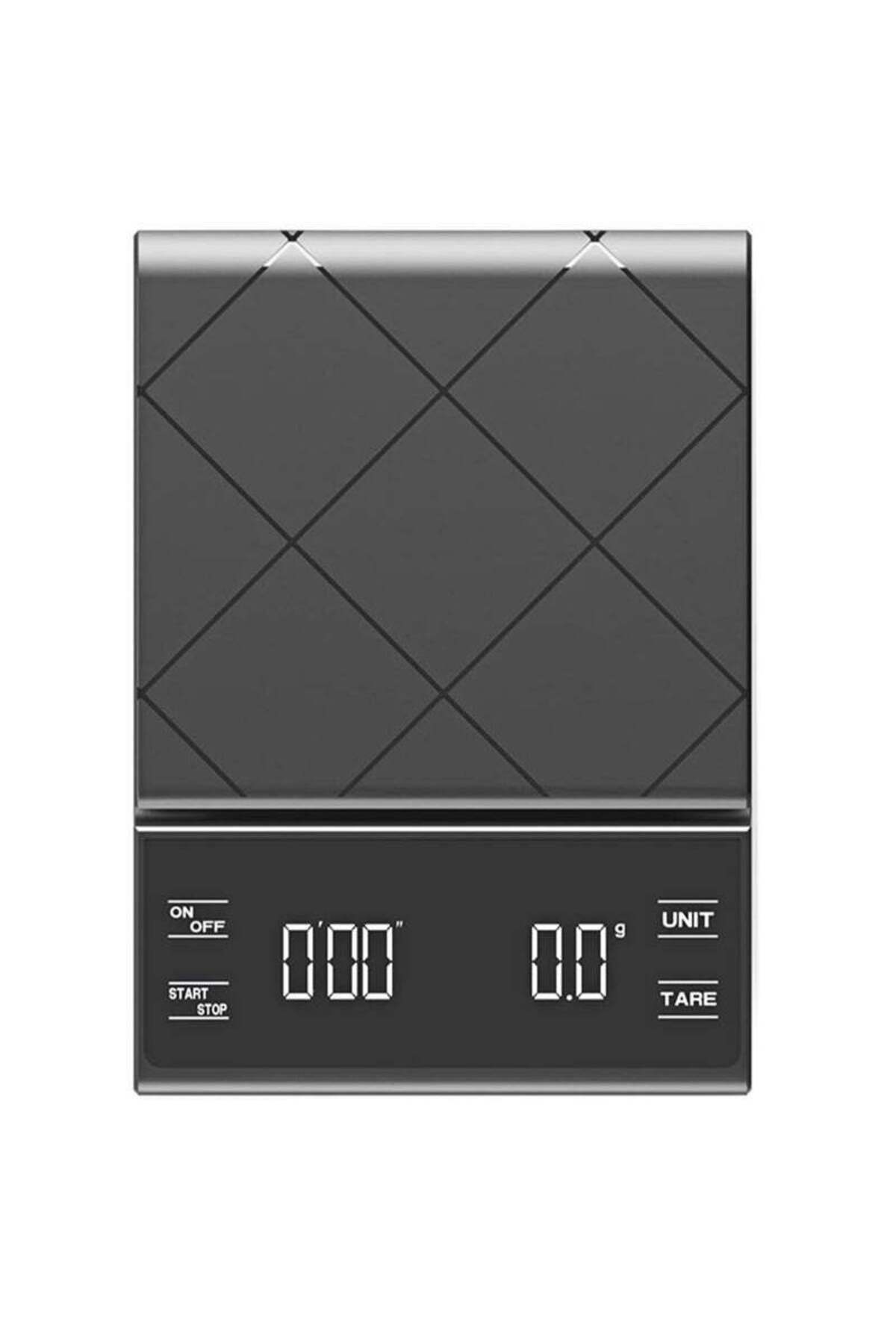 Generic-Coffee Scale with Timer, 3kg/0.1g Digital Scale with LCD Display for Coffee,Multiple Unit Display S 1