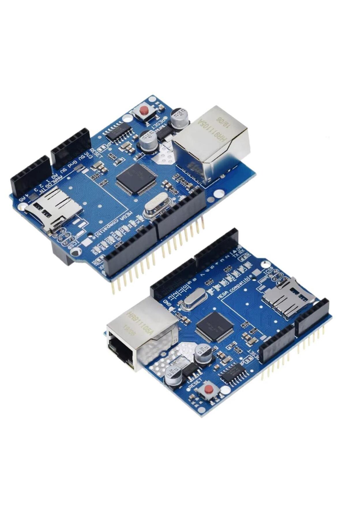 Arduino Mega Wiznet Module Hobi Mekatronik Arduino Ethernet Shield (Wiznet W5100)-Klon - Fiyatı ...