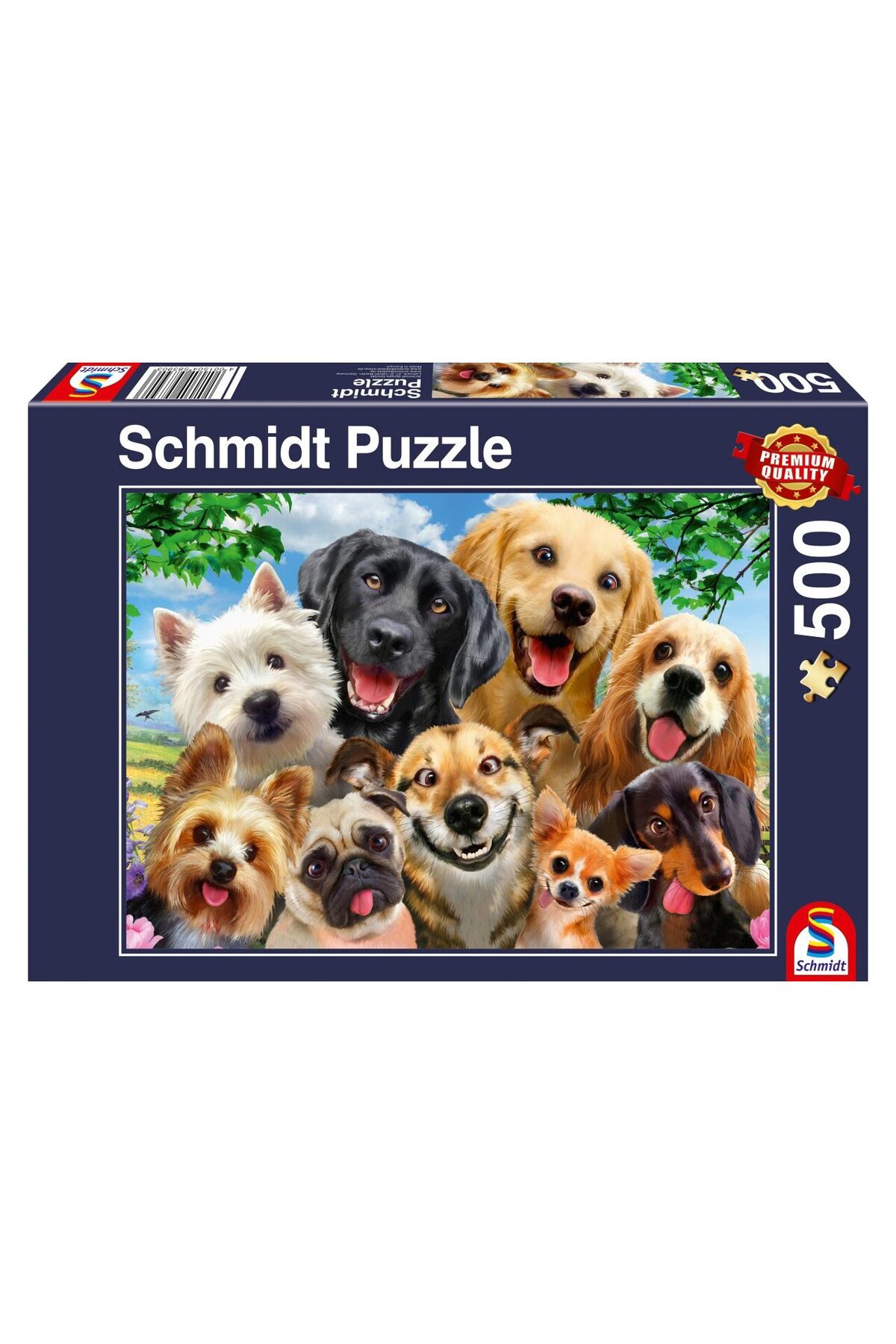 Schmidt Puzzle - Dog Selfie, 500 piese- Trendyol