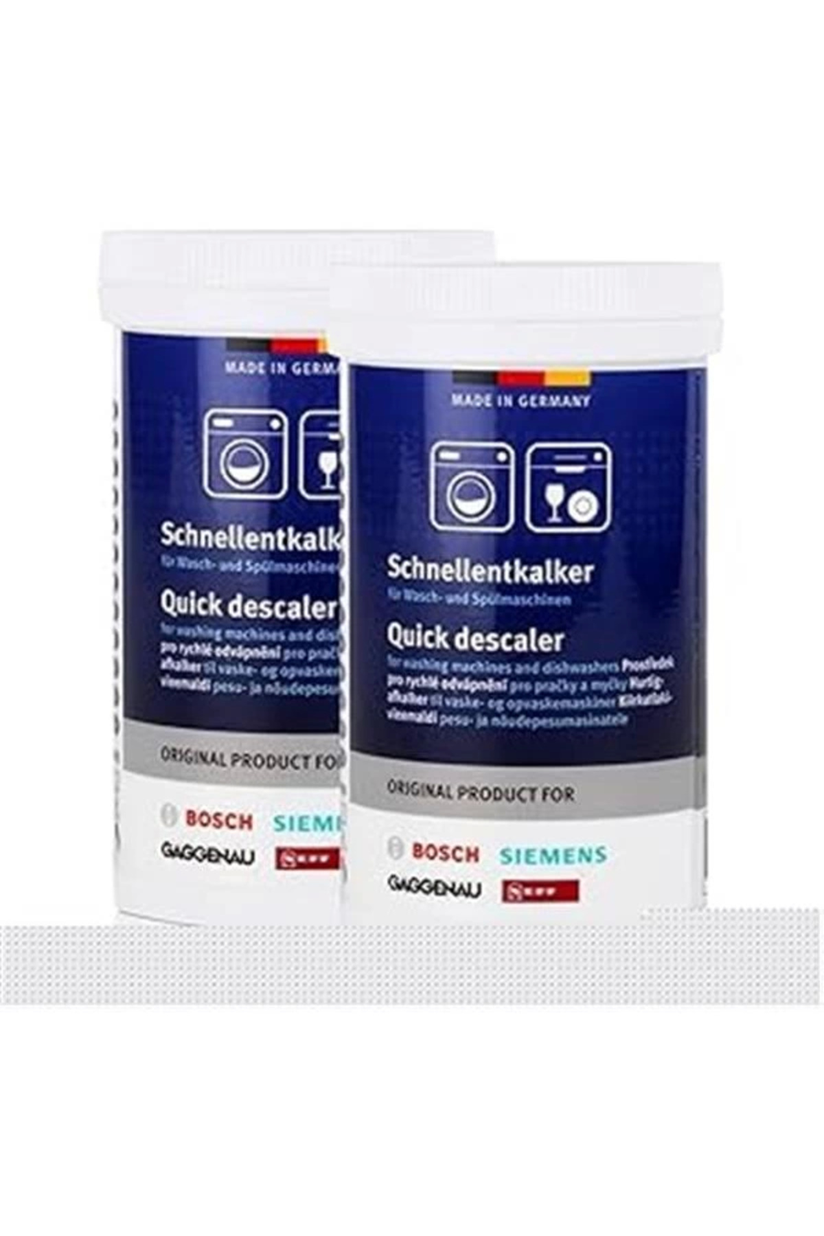 AyrStore 2 x Schnellentkalker 250 g – çamaşır-ve bulaşık makinesi için, kireç çözücü