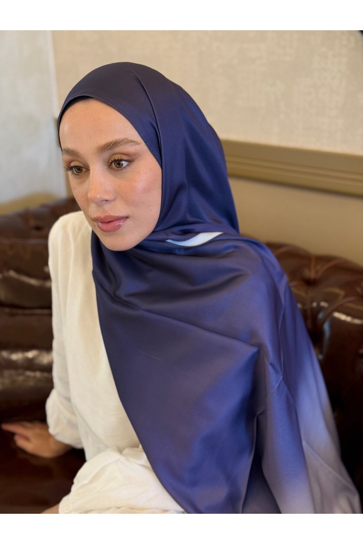 Modakaşmir-Aurela Pattern Twill Shawl 3