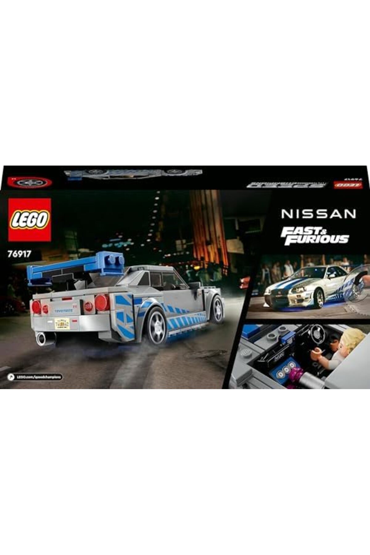 Sellbuyst اسپید چمپیونز نیسان اسکایلاین GT-R (R34) سریعتر و خشمگینتر ۷۶۹۱۷ (۳۱۹ قطعه) Tre