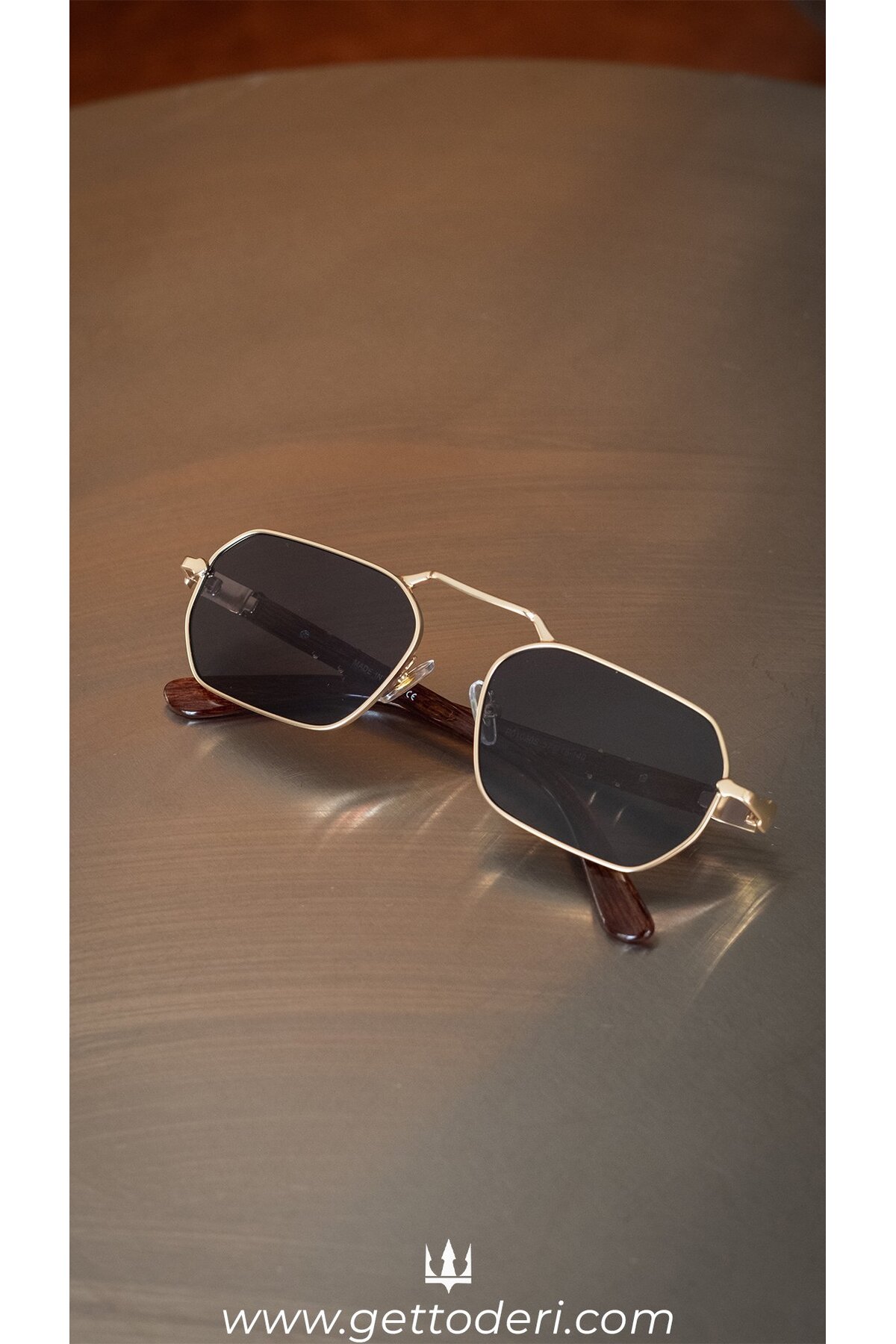 Getto Deri  Tek Güneş Gözlüğü - Görsel 5