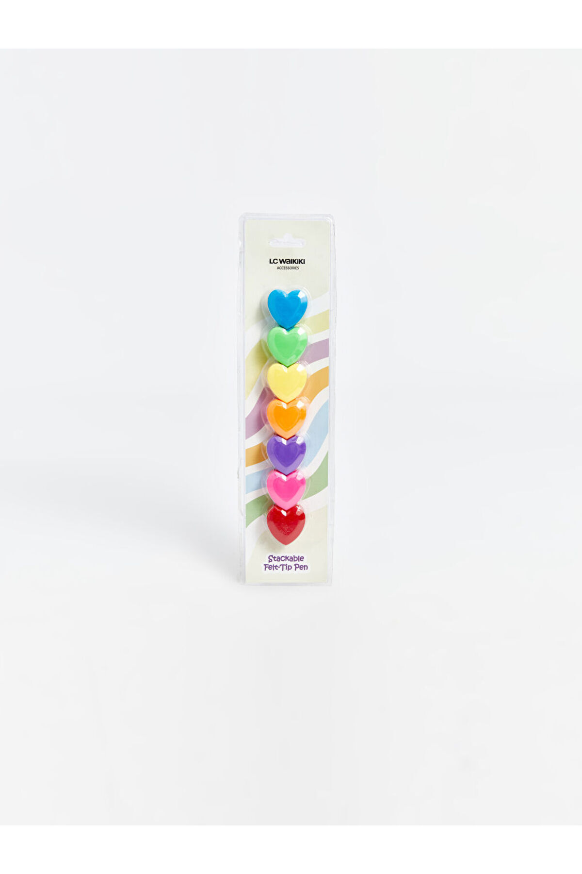 LC Waikiki-Create Your Style from Uzg Store |   Heart Patterned Felt Tip Pen Set 5
