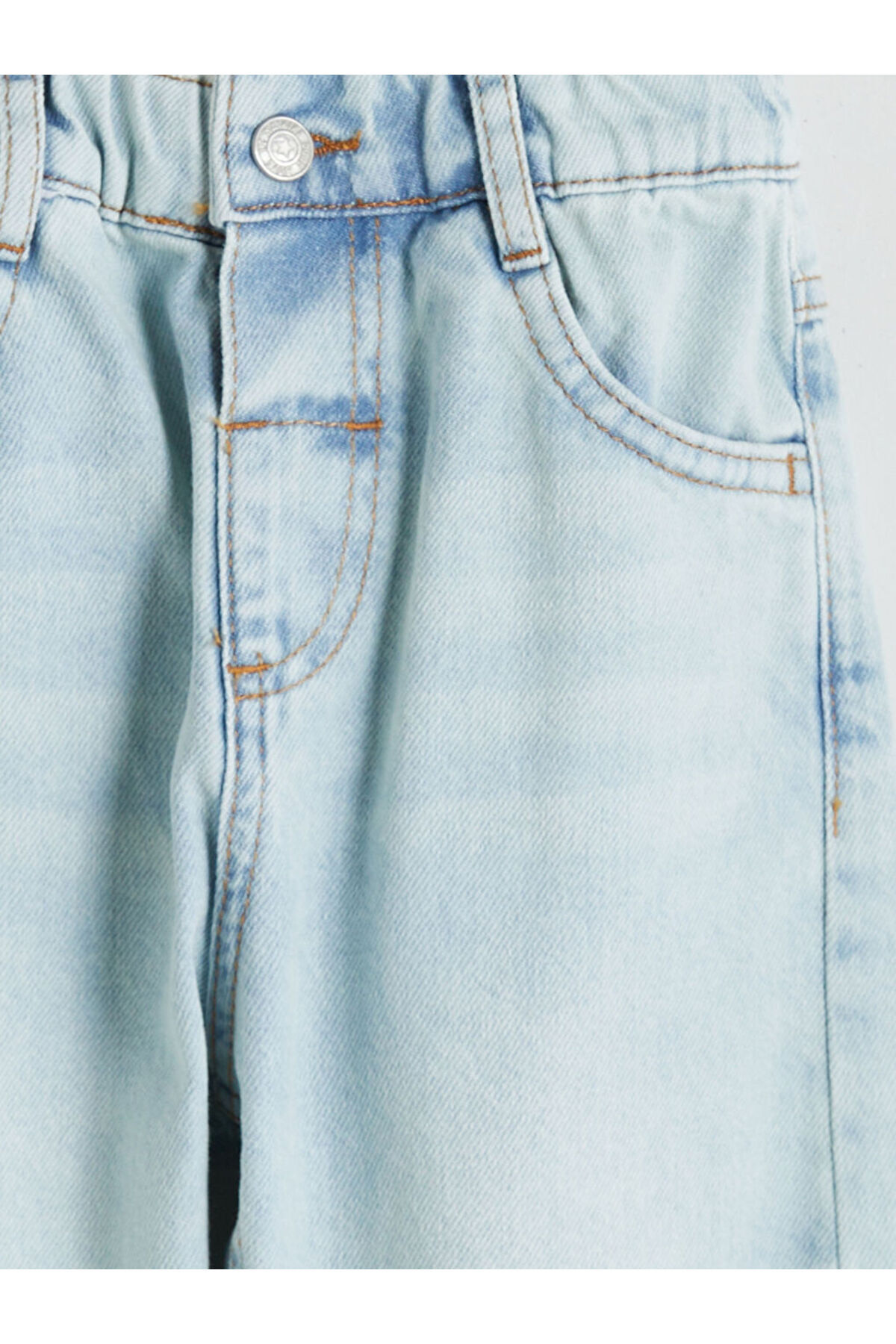 LC Waikiki-Create Your Style from Uzg Store |   Boys' Jean Trousers with Elastic Waist 3