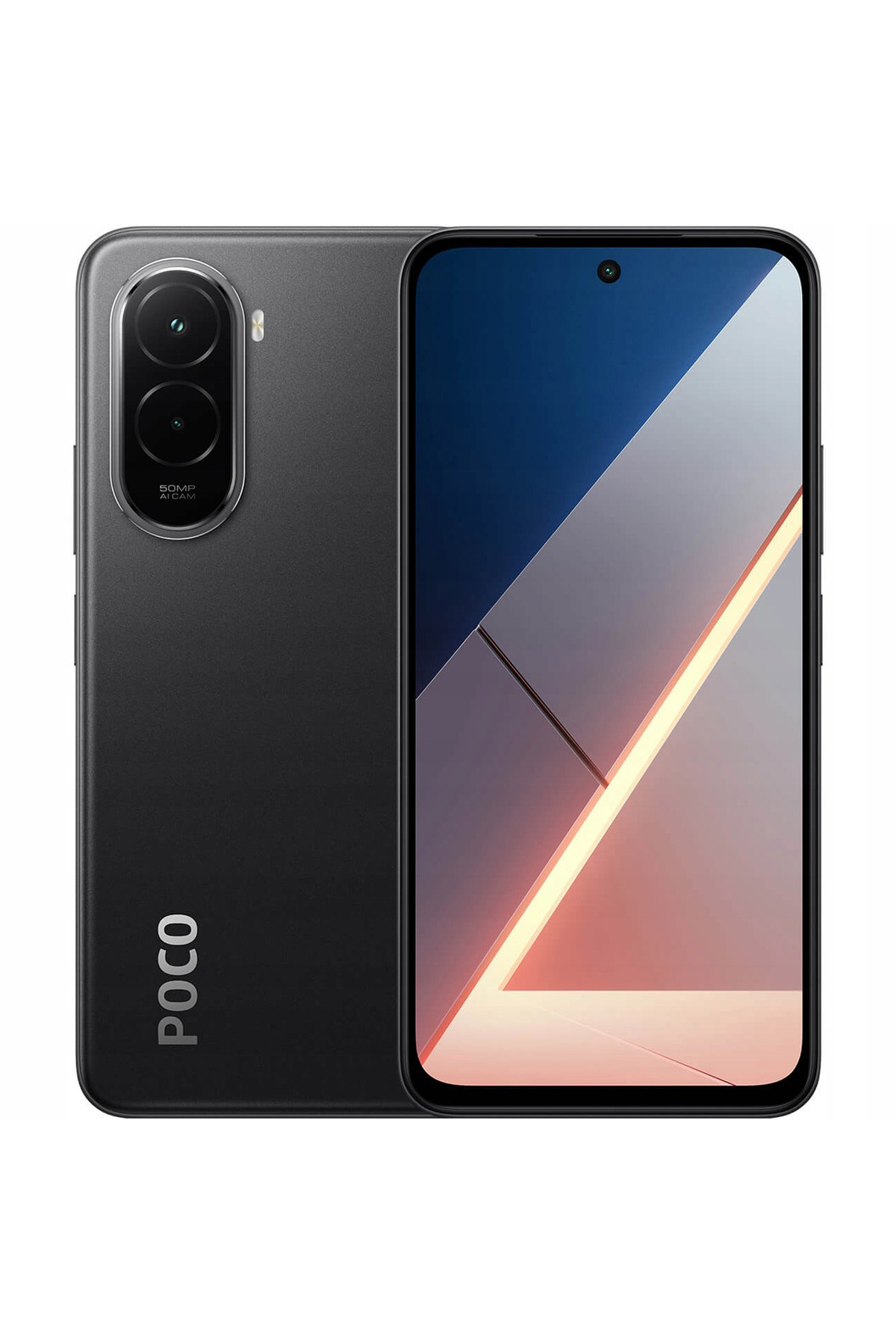 POCO M7 ブラック 6GB+128GB Xiaomi Poco M7 Dual SIM Black 128GB and 6GB RAM (6932554451998