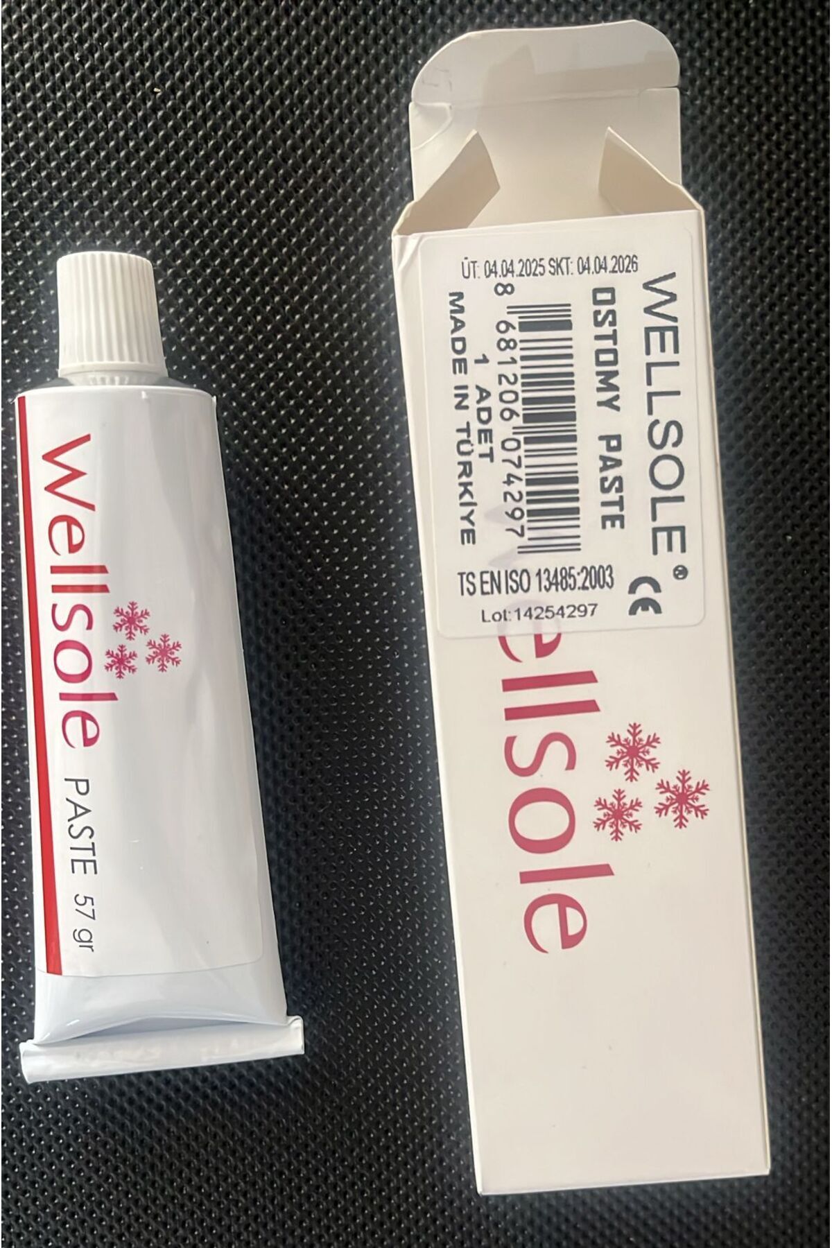 wellsole KOLOSTOMİ / ÜROSTOMİ PASTA ( OSTOMY PASTA )