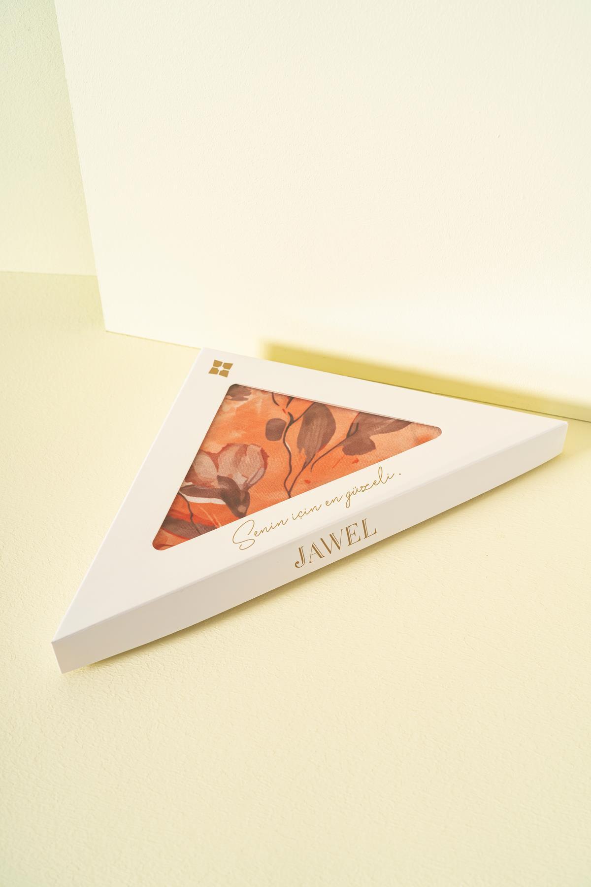 JAWEL  Kadın Çiçekli Pachira Soft Şal - Görsel 2