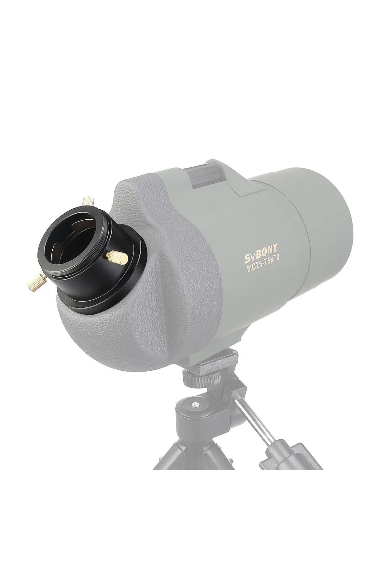 Svbony-SA404 M48 Female to M42 Male Adapter with 1.25'' Interface for SV41 Mak Spotting Scope 1