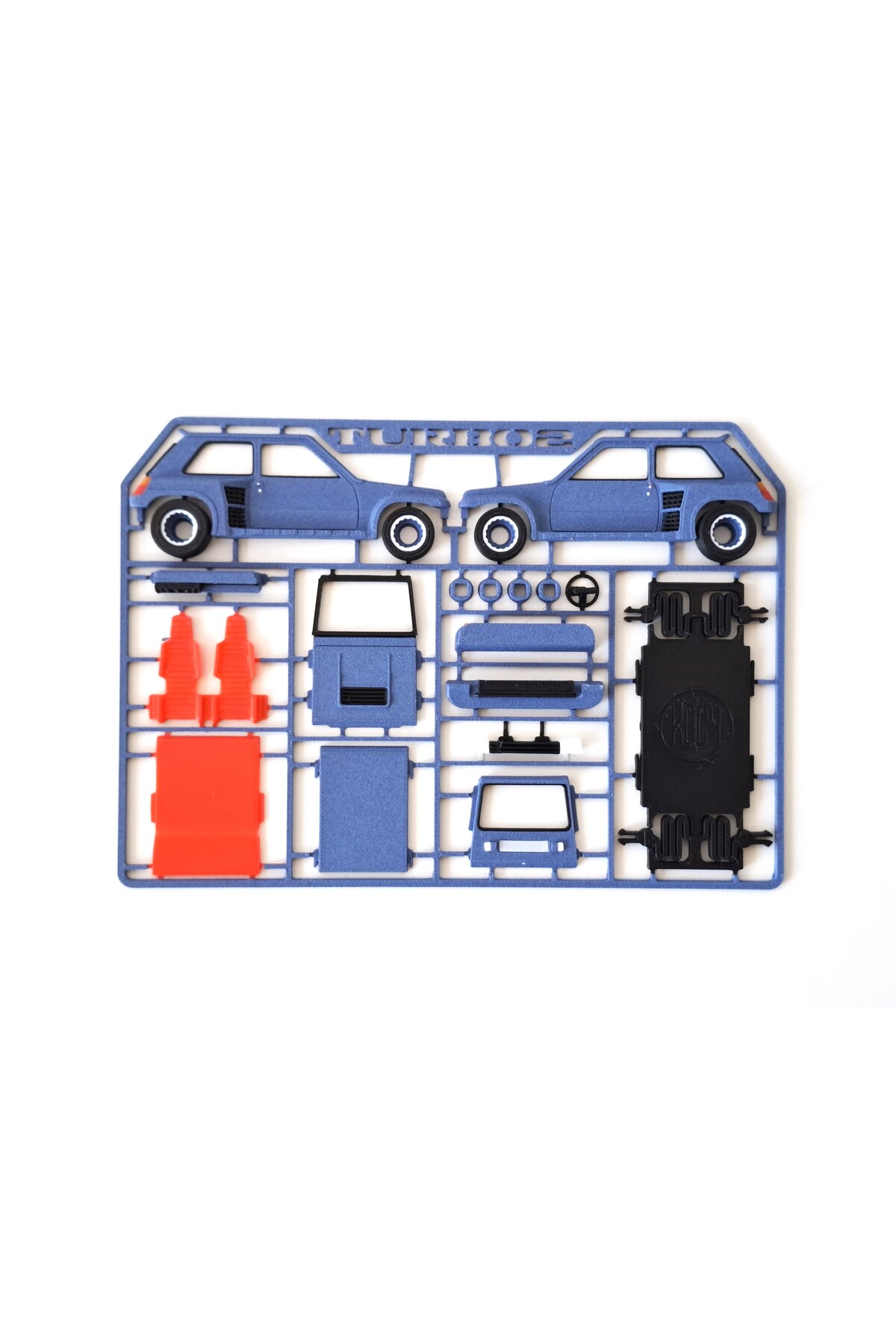 R5 Turbo2 Kit Card – Renault Themed 3D Model