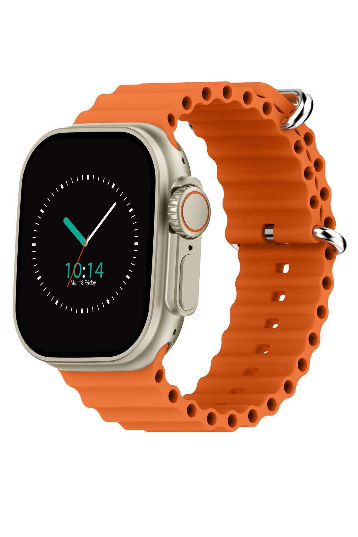 Faster-Smart Watch Ultra - 2.04" AMOLED Display, Bluetooth Calling, Fitness Tracker, Sports Modes, H 1
