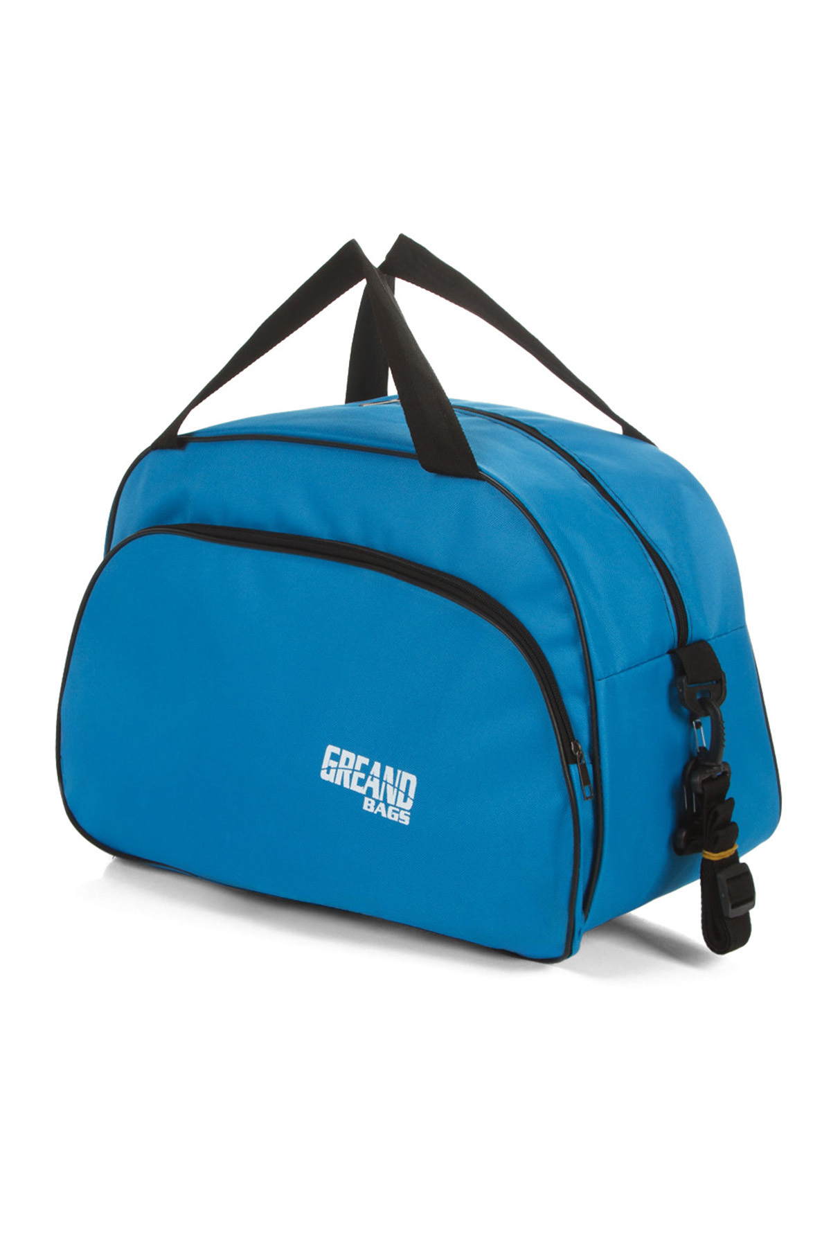 GreandBags Unisex Mavi Kabin Boy Seyahat Çantası El Ve Omuz Çantası Spor Çantası