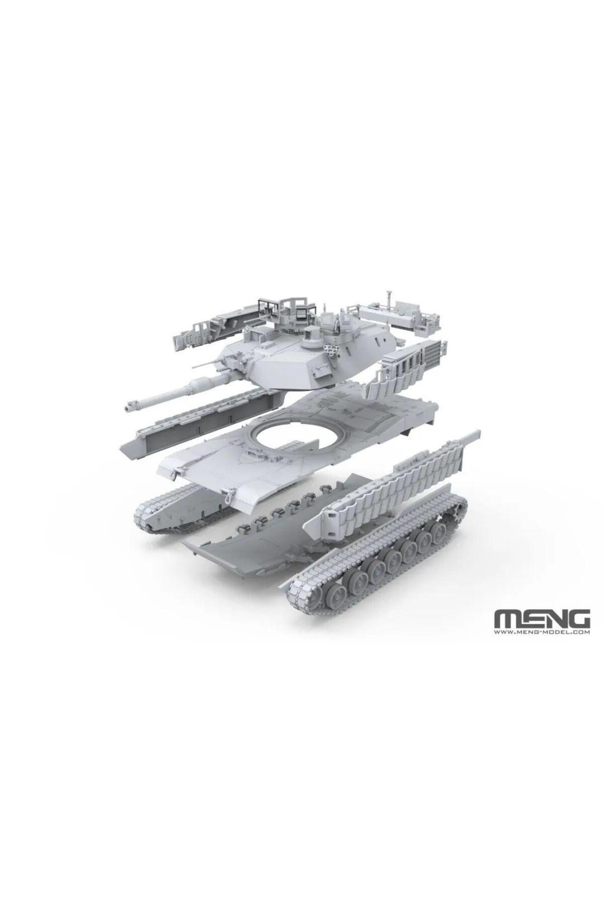 MENG 72-003 1/72 کیت مدل تانک اصلی نبرد ایالات متحده M1A2 SEP آبرامز تاسک II